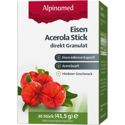 Alpinamed Eisen Acerola Stick - 30 Stück