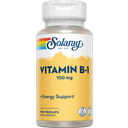 Solaray Vitamin B1 Capsules - 100 Vegetarische Capsules