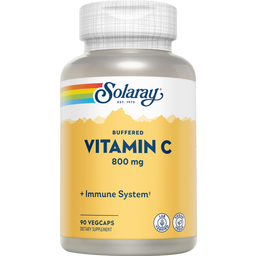 Solaray Non-Acidic Vitamin C - 90 kapszula