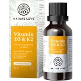 Nature Love Vitamine D3 + K2