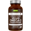 Pure & Essential - Vegan Omega 3 & Astaxanthin, 60 cápsulas blandas