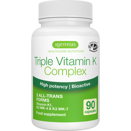 Igennus Triple Vitamin K Complex - 90 kapslí