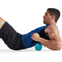 GAIAM Rouleau Compact avec Picots pour Fascia - turquoise