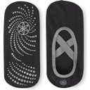 GAIAM GRIPPY Yogasocken Ballett Art - Schwarz