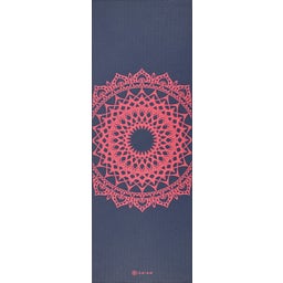 GAIAM Classic ROSA MARRAKESCH jógamatrac - Szürkéskék, rózsaszín Marrakesh mintával