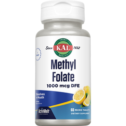 KAL Methylfolat 1000 mcg DFE - 60 Lutschtabletten