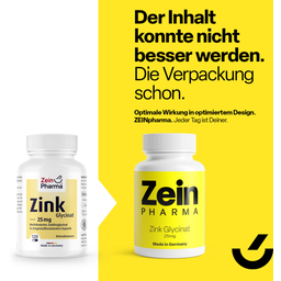 ZeinPharma Zinc Glycinate 25mg - 120 capsules