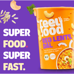 Feelfood BIO Instant Lunch - Red Lentil Dal