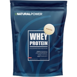 Natural Power Whey Protein 1000 g - banana