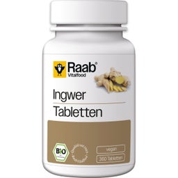Raab Vitalfood Luomu inkivääritabletit - 