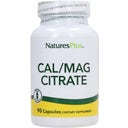 Nature's Plus Cal/Mag Citrate - Cápsulas - 90 Cápsulas vegetais