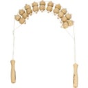 Mister Geppetto Back Massage Device - 2 ribbed rows 