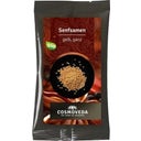 Organiczne żółte nasiona gorczycy całe, 25 g