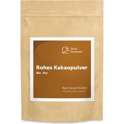 Terra Elements Bio Criollo Kakaópor - Nyers - 250 g