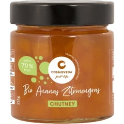 Cosmoveda Chutney Ananas Zitronengras Bio - 225 g