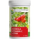 Dr. med. Ehrenberger Bio- & Naturprodukte Acerola Vitamin C + Zinek - 180 kapslí