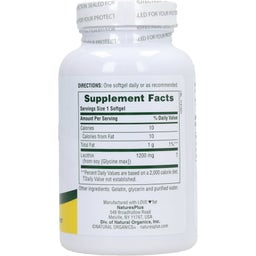 Nature's Plus Lesitiini 1200 mg - 90 geeliä
