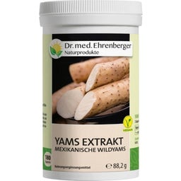 Dr. med. Ehrenberger Bio- & Naturprodukte Cápsulas de Extrato de Raiz de Inhame - 180 Cápsulas
