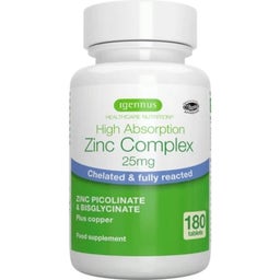 Igennus Zinc Complex 25 mg - 180 tablet