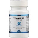 Vitamin D3 1000 UI, 100 tabl.