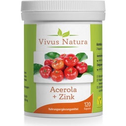 Vivus Natura Acerola + zinek - 120 kapslí