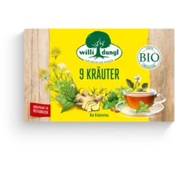 Willi Dungl Bio čaj z 9 zelišči - 40 g