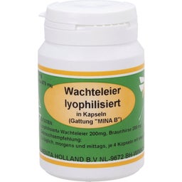 Supplementa Gevriesdroogde Kwarteleicapsules - 120 Capsules