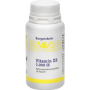 Burgerstein Vegetarian Vitamin D3 2,000 I.U. - 30 capsules