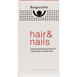 Burgerstein Hair&Nails - 240 Tabletter