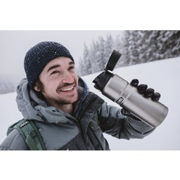 Thermos KING BOTTLE - Gourde - steel mat