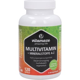 Vitamaze Multivitamin - 120 Kapslar