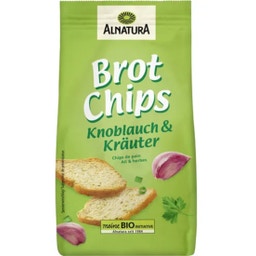 Bio kenyérchips - Fokhagyma és fűszernövények - 100 g