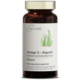NeuroLab® Vital Омега 3 - масло от водорасли - 90 капсули
