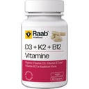Witamina D3 + K2 + B12 460 mg, 60 Kapsułek