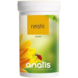 anatis Naturprodukte Reishi - vitalne gobe, bio  - 180 kaps.